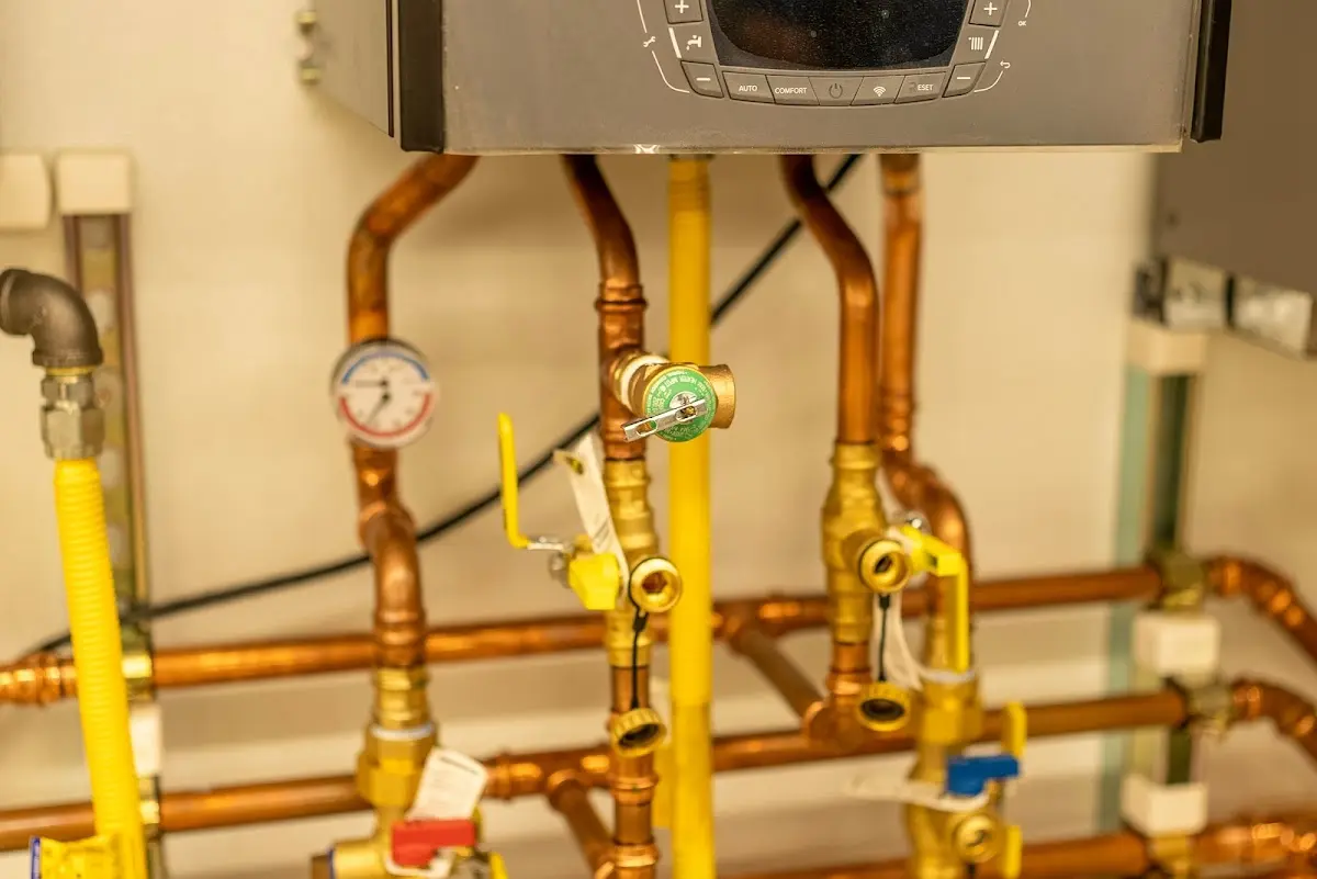 Licensed technician providing Backflow Prevention for a homeowner in Upper Salford